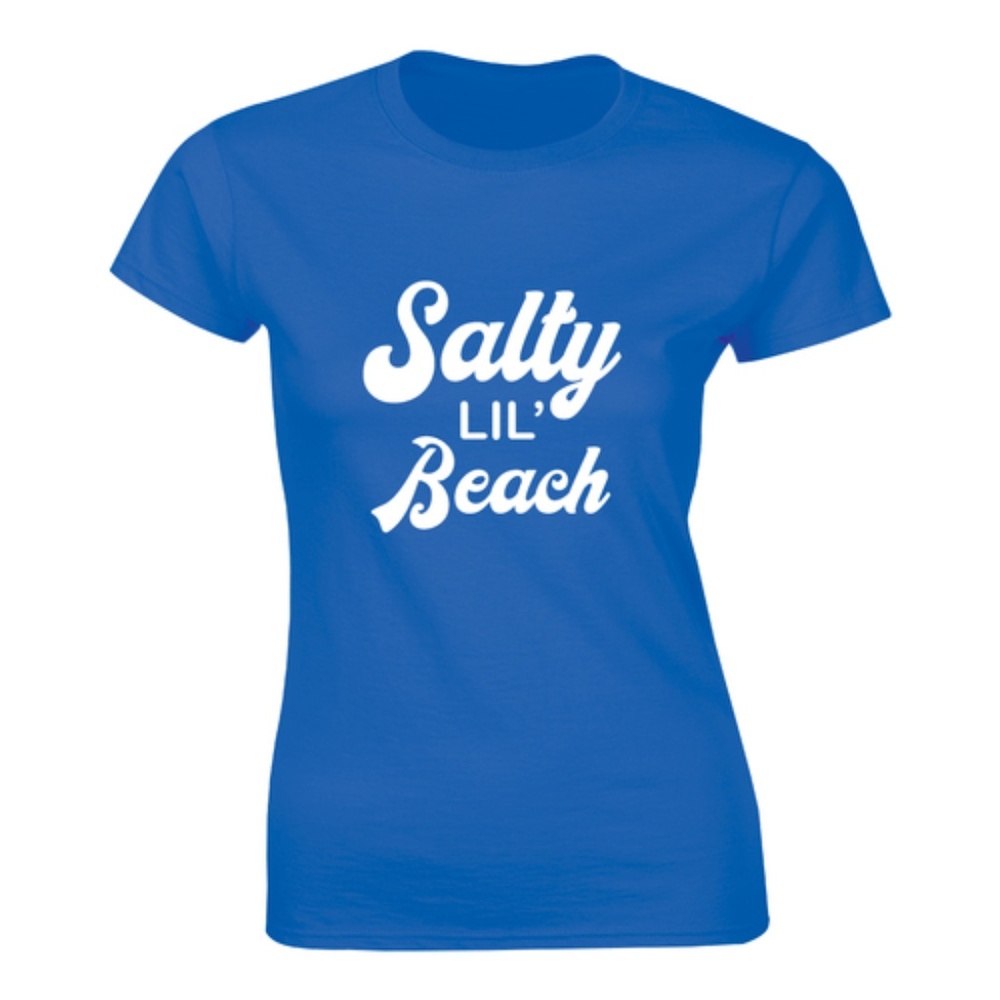 Salty Lil' Beach Funny Aloha Ocean Summer T-shirt